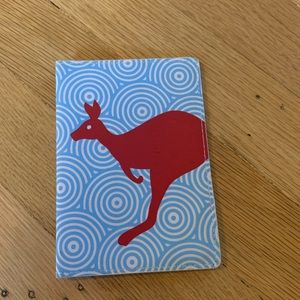 Kangaroo passport holder